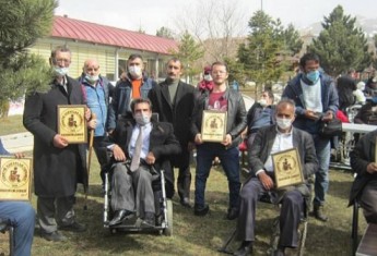 TÜRKİYE SAKATLAR DERNEĞİ ERZURUM ŞUBE BAŞKANI EFE GÜVEN TAZELEDI !