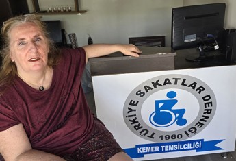 TSD KEMER TEMSİLCİLİK BAŞKANI DİLEK YILDIRIM "ENGELLİ HAKLARI GERİ GİDEMEZ“