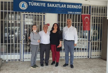 TSD GENEL BAŞKANI,GENEL SEKRETER VE MALİ SEKRETER ÇORLU  ŞUBESİNI ZİYARET ETMİŞLERDİR !