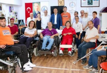 Sinop Belediye Başkanı Metin Gürbüz TSD Sinop Şubesini Ziyaret Etti!