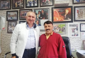 ESKİ BAŞKAN ÇAĞLAYAN’DAN  TSD ORHANGAZİ ŞUBE ZİYARETİ !