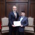 TSD ORHANGAZİ ŞUBESİNDEN BURSA BÜYÜKŞEHİR BELEDİYE BAŞKANI ALİ NUR AKTAŞ'A ONURSAL ÜYELİK BELGESİ.
